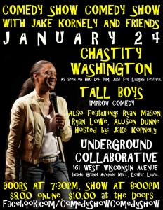 Comedy Show w Chastity Washington