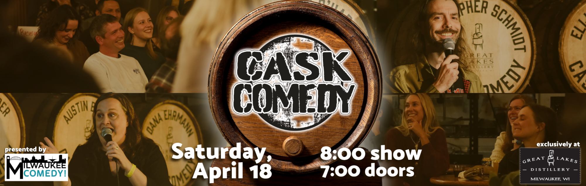 Cask Comedy April 18th
