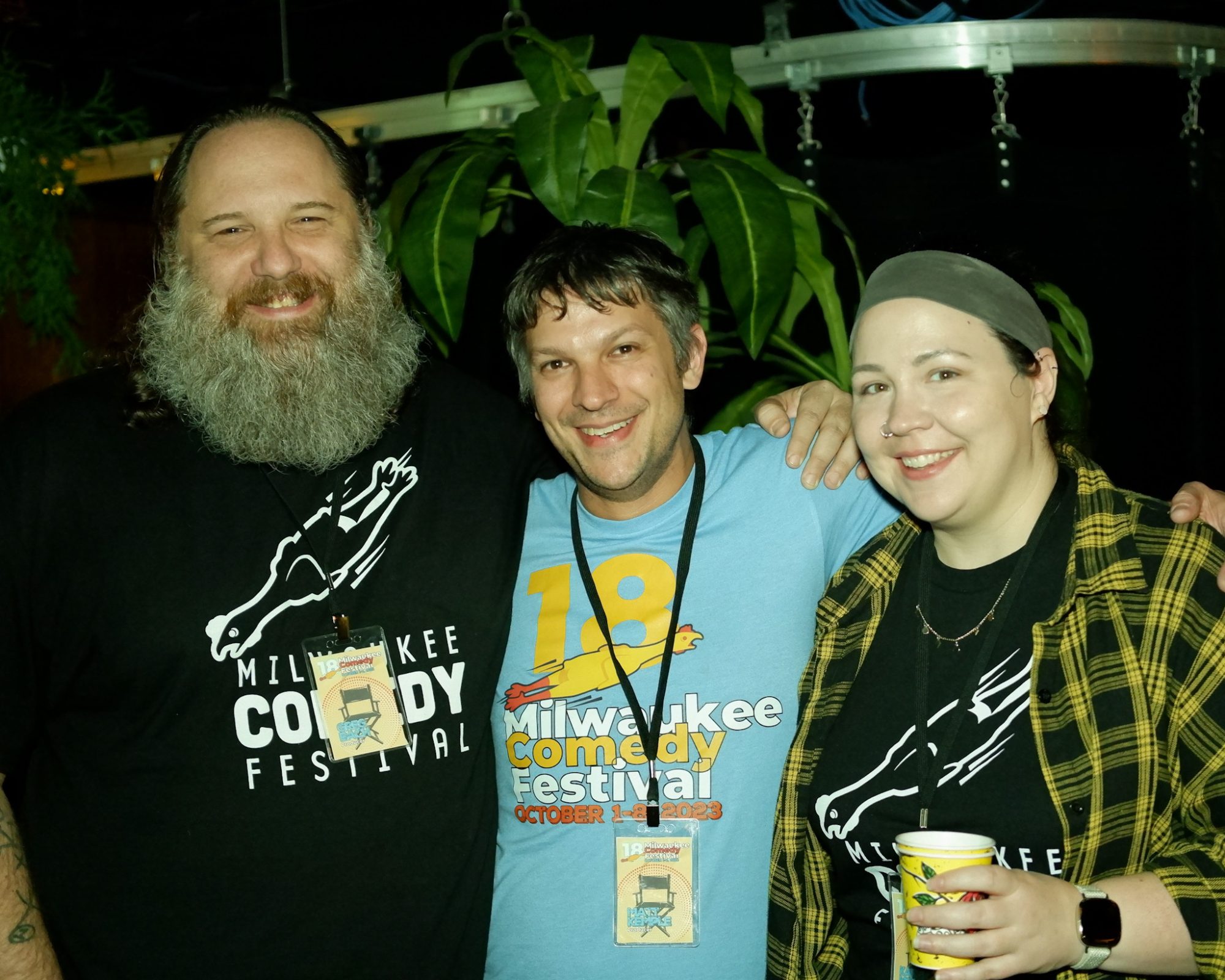 Greg Bach, Matt Kemple, and Kaitlin McCarthy