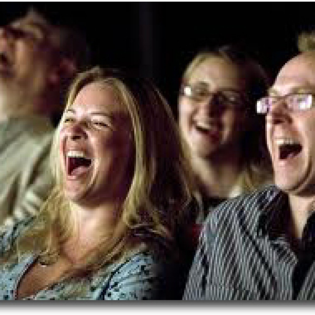 Audience Laughing